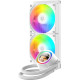 Система рідинного охолодження ID-Cooling FX240 LCD White