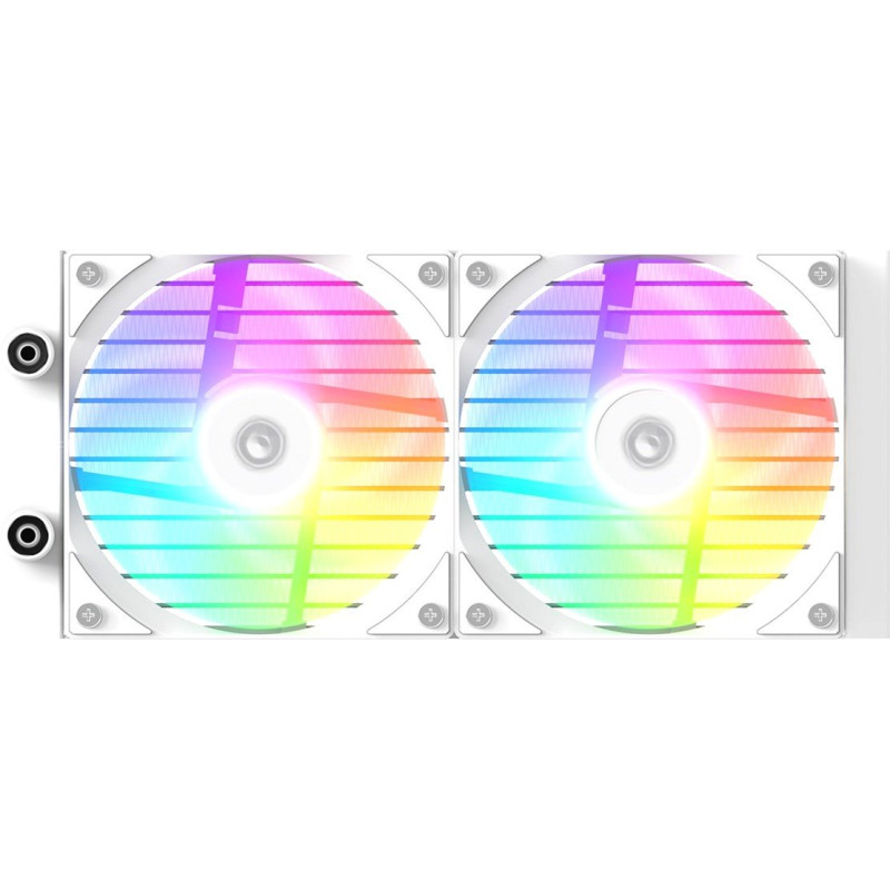 Система рідинного охолодження ID-Cooling FX240 LCD White