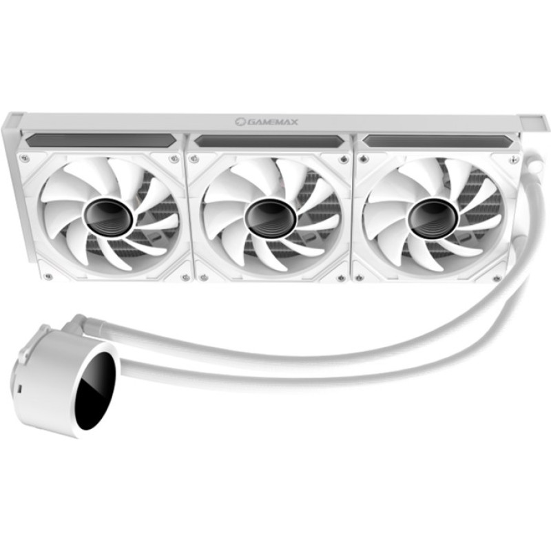Водяне охолодження GameMax IceBurg 360 Digital WH