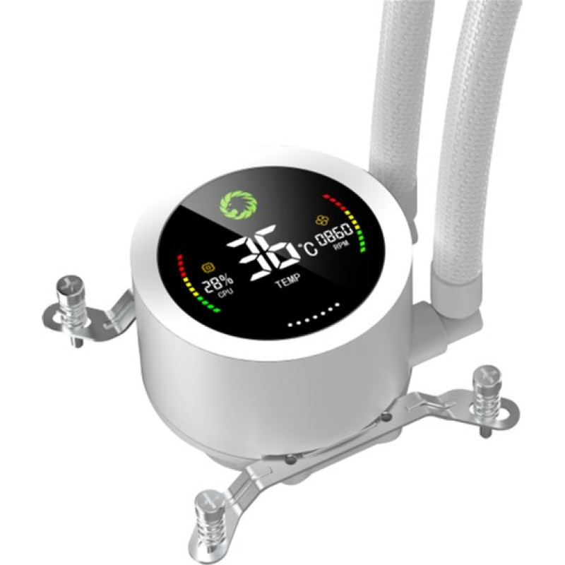 Водяне охолодження GameMax IceBurg 360 Digital WH