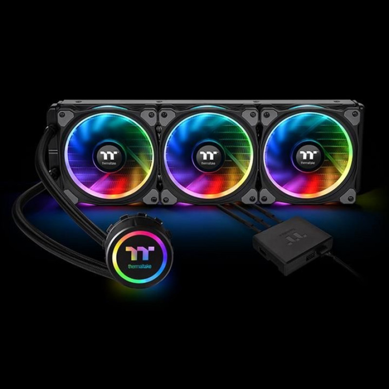 Система водяного охолодження Thermaltake Floe Riing RGB 360TT Premium Edition (CL-W158-PL12SW-A)