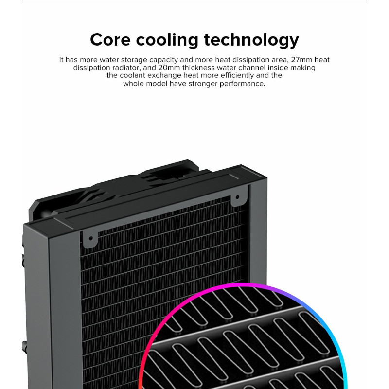 Водяне охолодження GameMax Iceburg 120 Black