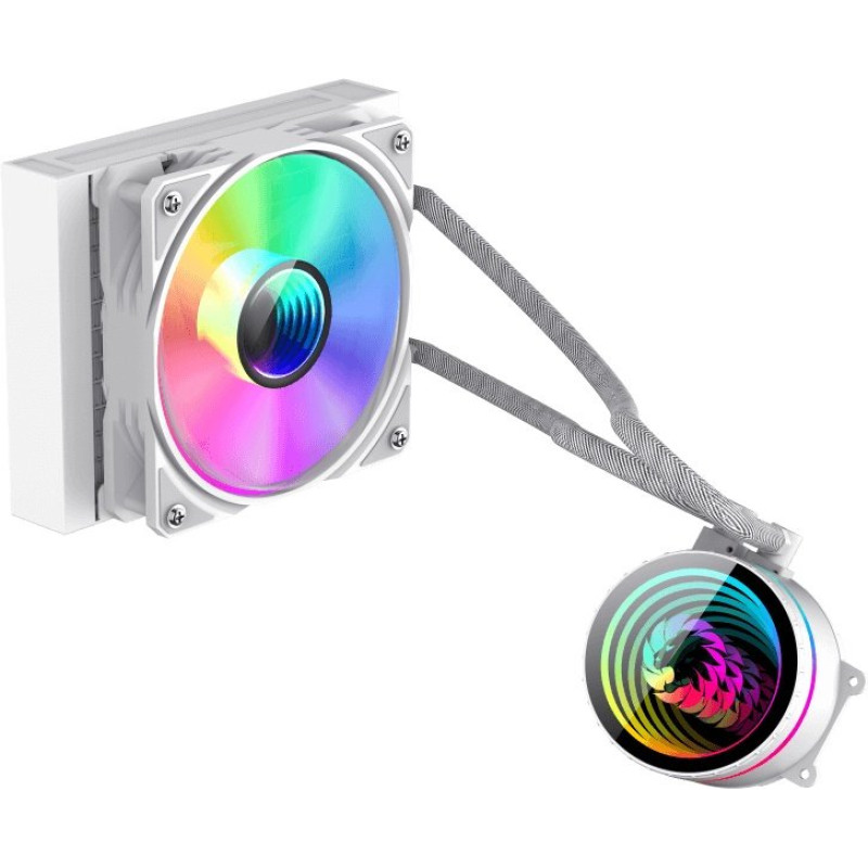 Водяне охолодження GameMax Iceburg 120 White