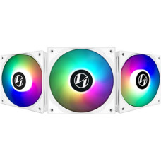 Кулер Lian Li ST120-3, Triple, White (G99.12ST3W.00)