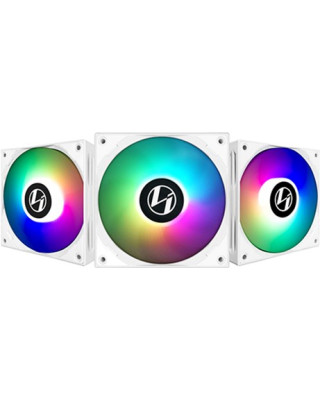 Кулер Lian Li ST120-3, Triple, White (G99.12ST3W.00)