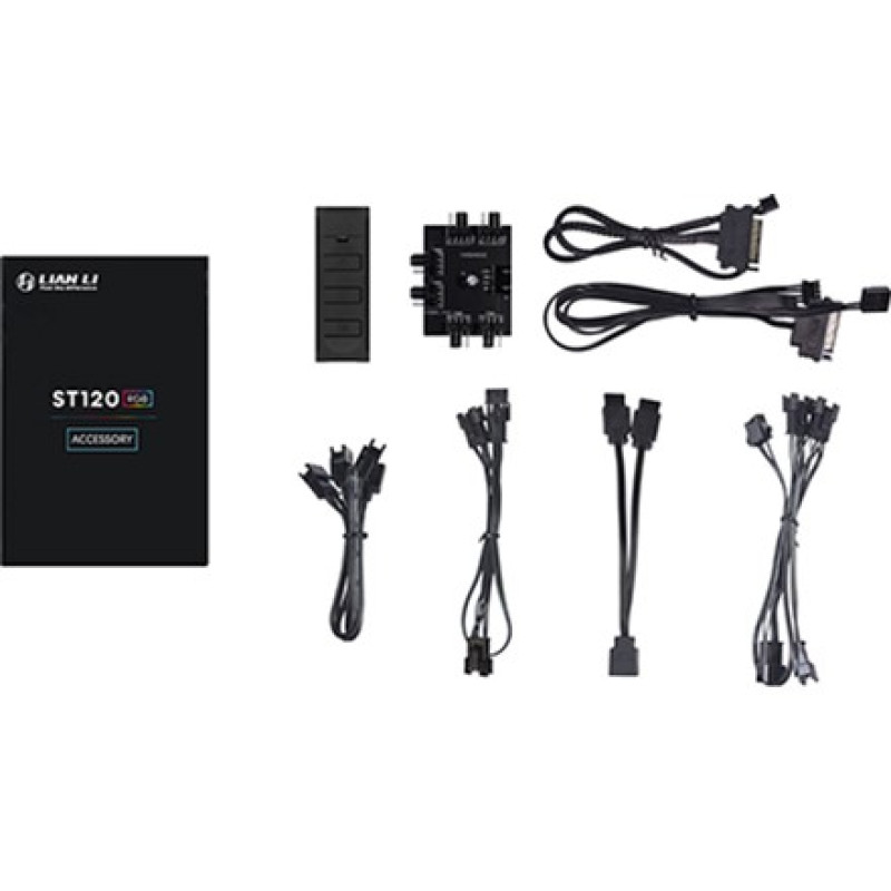 Кулер Lian Li ST120-3, Triple, White (G99.12ST3W.00)