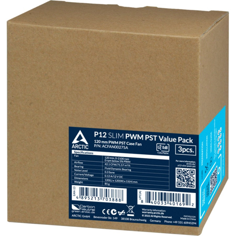 Кулер ARCTIC 3PCS (ACFAN00275A)