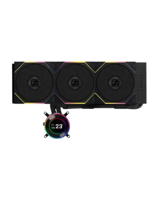 Система рідинного охолодження LIAN LI HydroShift II LCD-C 360TL Black (G89.GHS2LCD36TB.00)