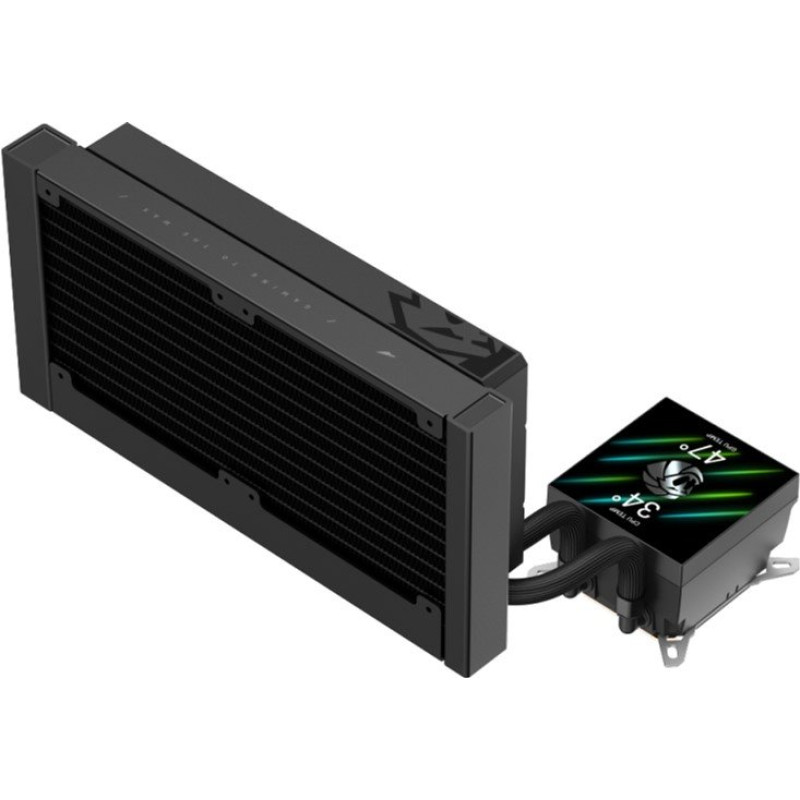 Водяне охолодження GameMax Glacier 240 LCD BK