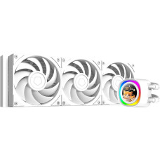 Система рідинного охолодження ID-Cooling FX360 LCD PE White