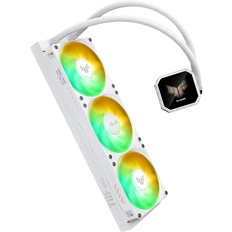 Система водяного охолодження Asus TUF Gaming LC III 360 ARGB LCD White (90RC01A2-B0EAY0)