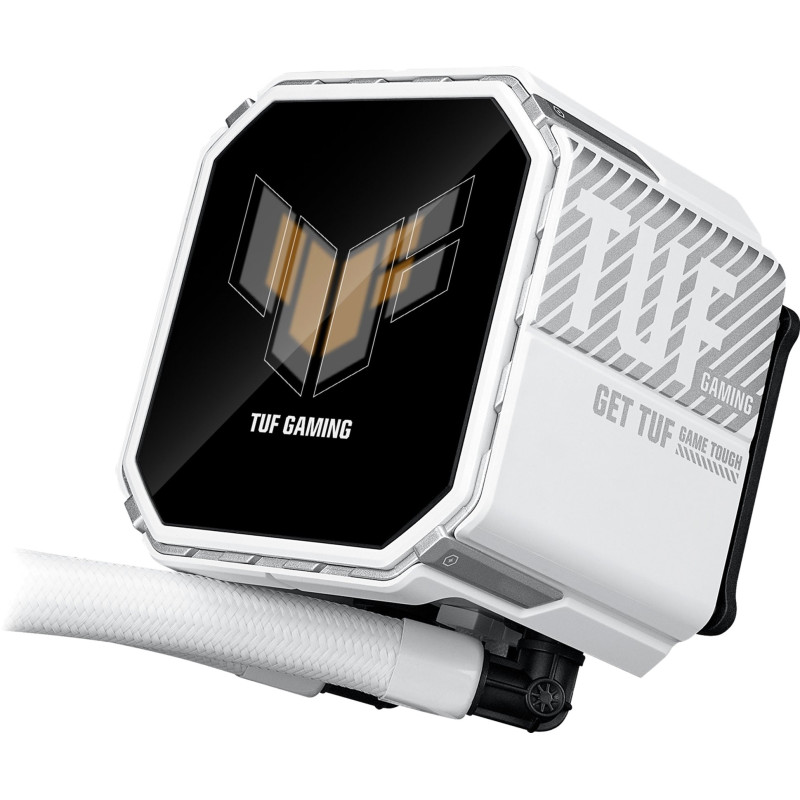 Система водяного охолодження Asus TUF Gaming LC III 360 ARGB LCD White (90RC01A2-B0EAY0)