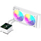 Водяне охолодження GameMax Glacier 240 LCD WH