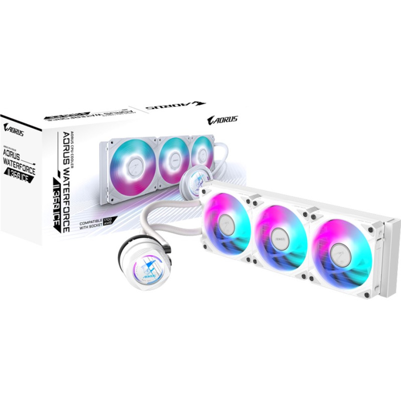 Система водяного охолодження Gigabyte AORUS WATERFORCE II 360 ICE