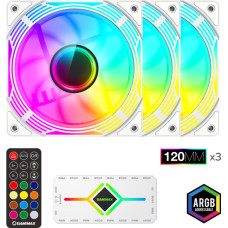 Кулер для корпусу GameMax KF300 WH