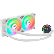 Система водяного охолодження AeroCool Oasis L240 White (ACLA-OA24117.21)