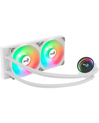 Система водяного охолодження AeroCool Oasis L240 White (ACLA-OA24117.21)