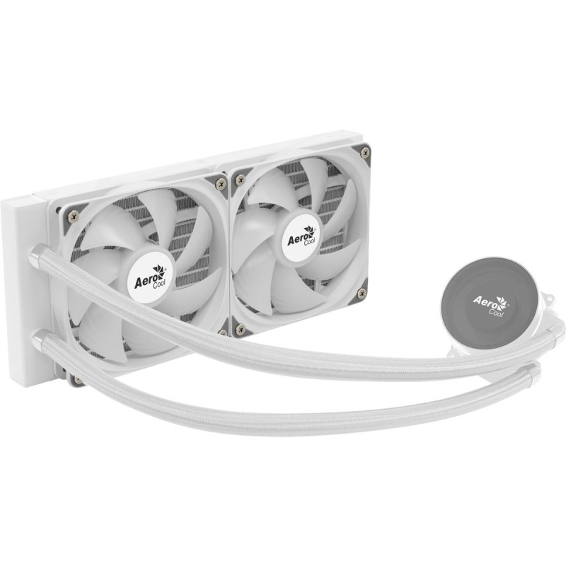 Система водяного охолодження AeroCool Oasis L240 White (ACLA-OA24117.21)