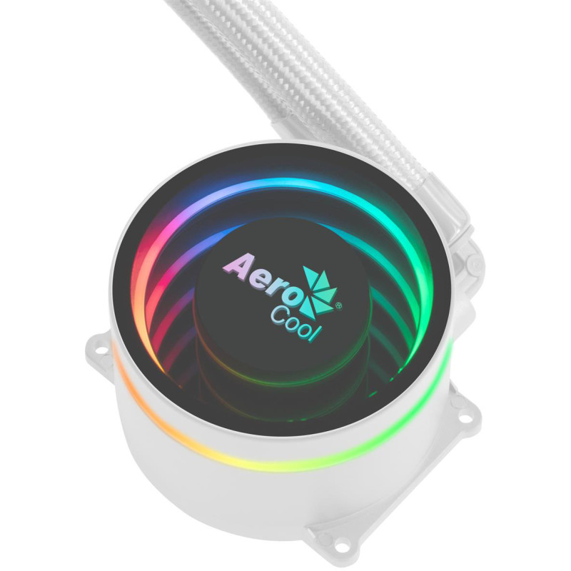 Система водяного охолодження AeroCool Oasis L240 White (ACLA-OA24117.21)