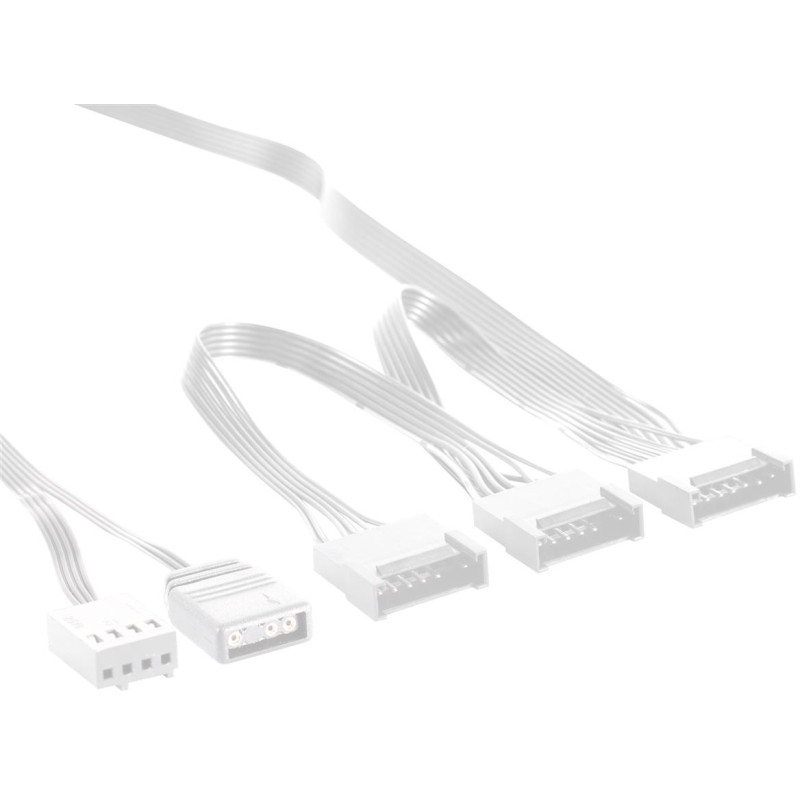 Система водяного охолодження AeroCool Oasis L240 White (ACLA-OA24117.21)