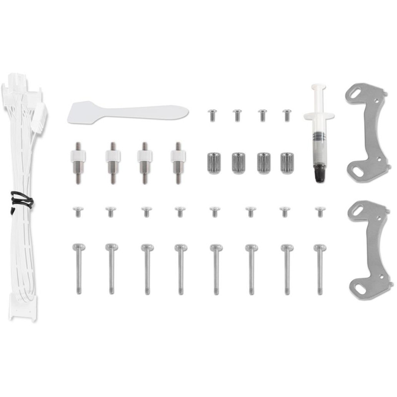 Система водяного охолодження AeroCool Oasis L240 White (ACLA-OA24117.21)