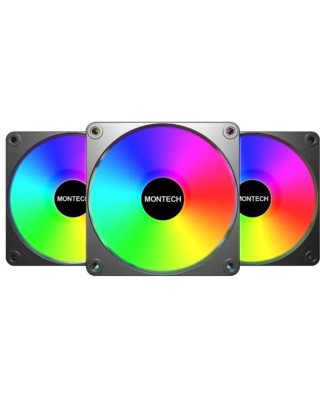 Кулер MONTECH GF120 V2 ARGB PWM 3I1(B)