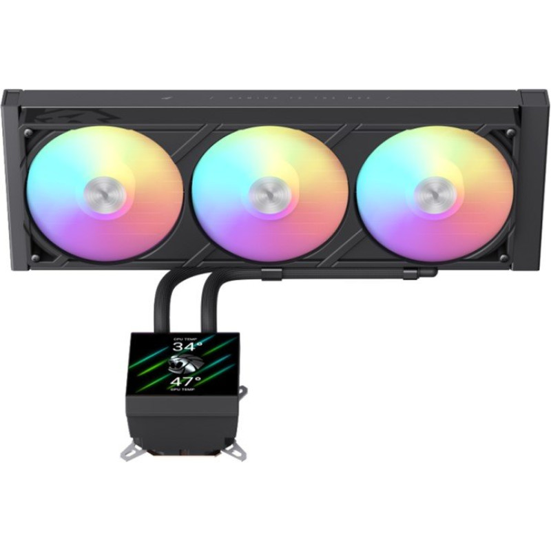 Водяне охолодження GameMax Glacier 360 LCD BK