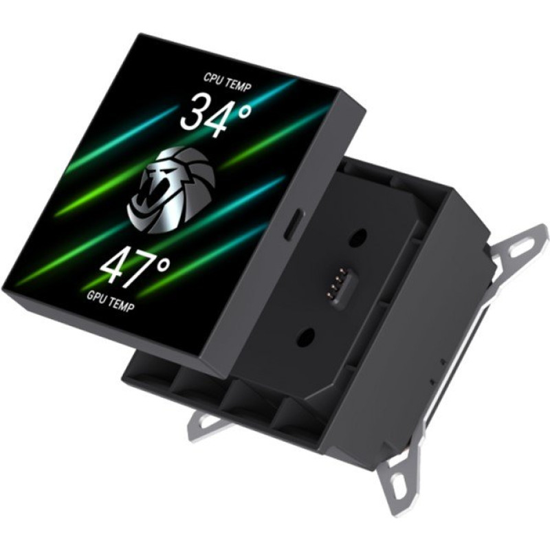 Водяне охолодження GameMax Glacier 360 LCD BK