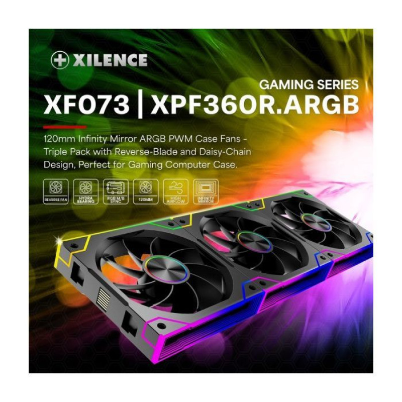 Кулер Xilence GAMING XPF360R.ARGB PWM REVERSE (XF073)