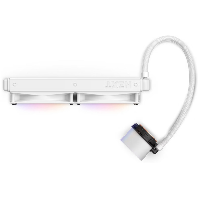 Система рідинного охолодження NZXT Kraken 280 RGB Matte White (RL-KR280-W1)