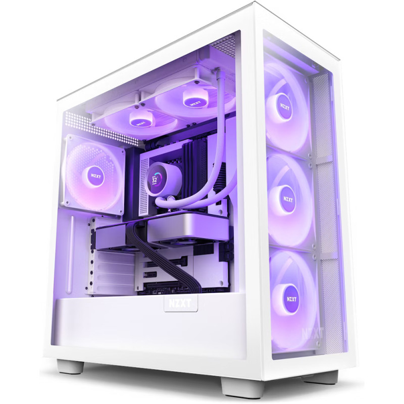 Система рідинного охолодження NZXT Kraken 280 RGB Matte White (RL-KR280-W1)