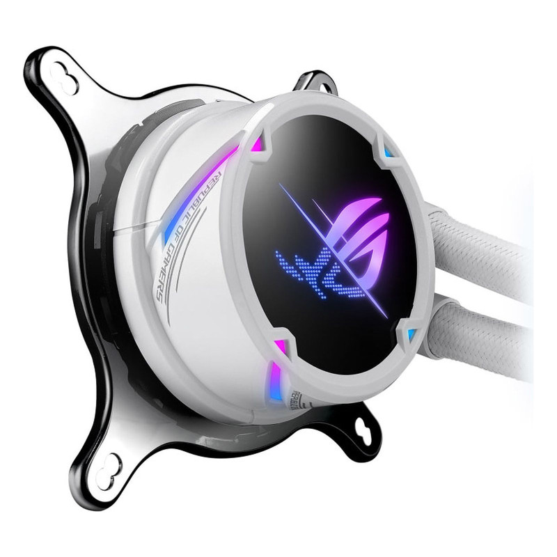 Система водяного охолодження Asus ROG Strix LC II 240 ARGB White Edition (90RC00E2-M0UAY4)