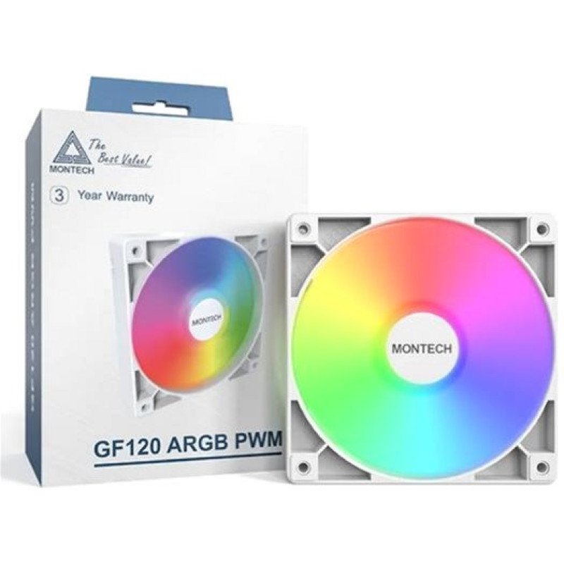 Кулер MONTECH GF120 V2 ARGB PWM 3I1(W)