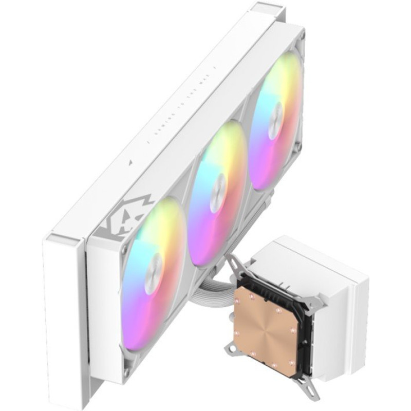 Водяне охолодження GameMax Glacier 360 LCD WH