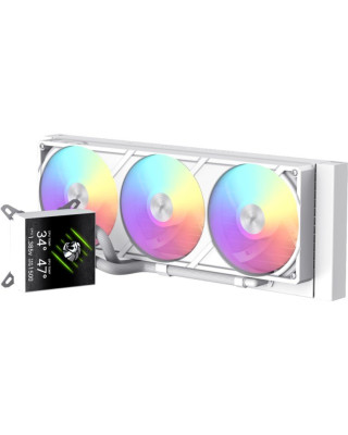 Система водяного охолодження GameMax Glacier 360 LCD WH