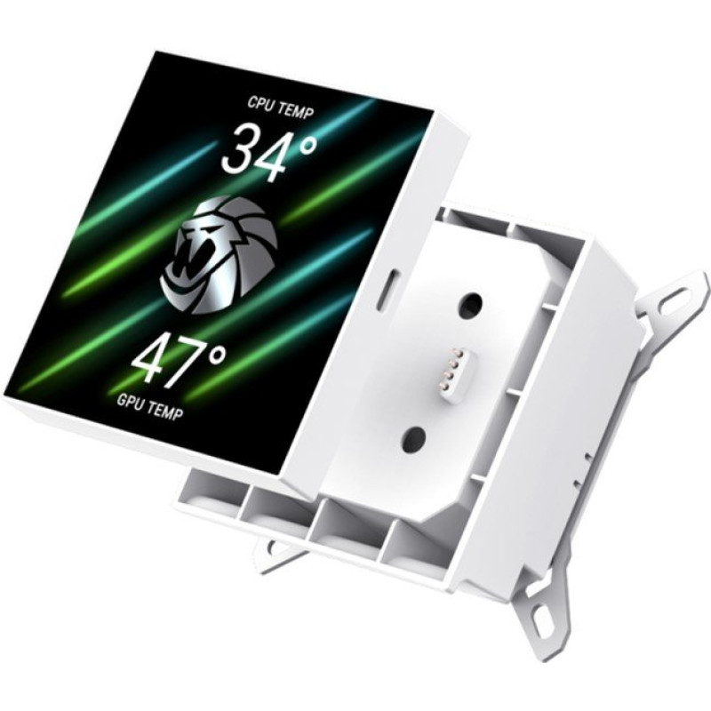 Водяне охолодження GameMax Glacier 360 LCD WH