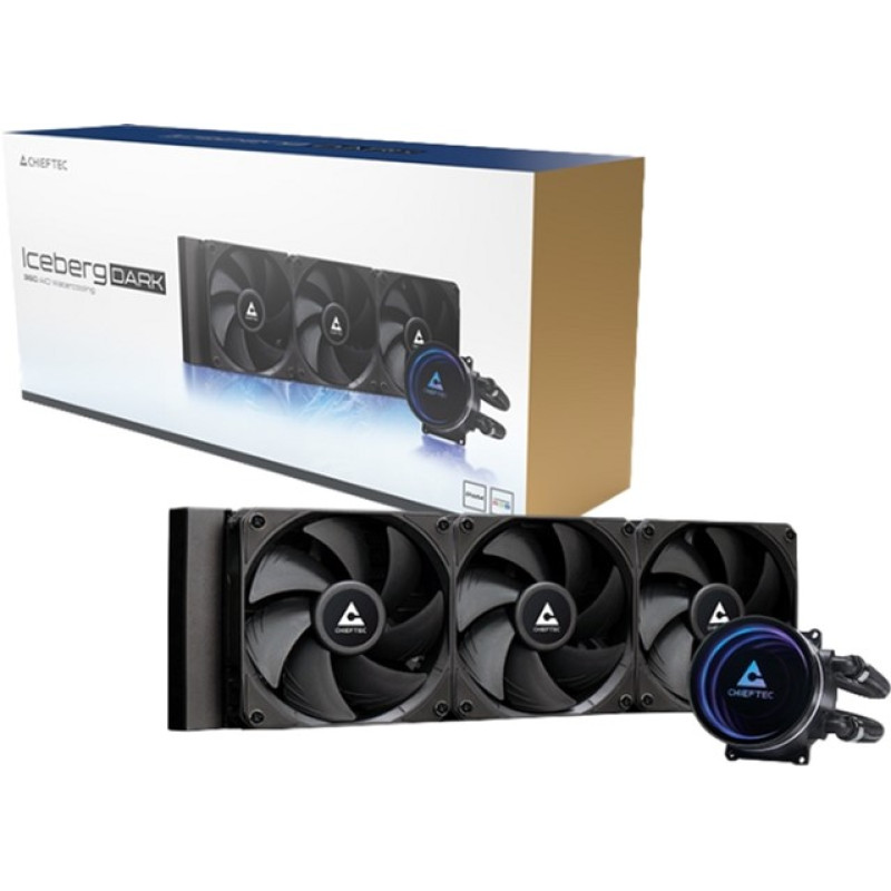 Система водяного охолодження Chieftec Iceberg 360 DARK (CLC-360-BLK)