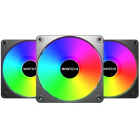 Кулер MONTECH GF120R V2 ARGB PWM 3I1 (B)