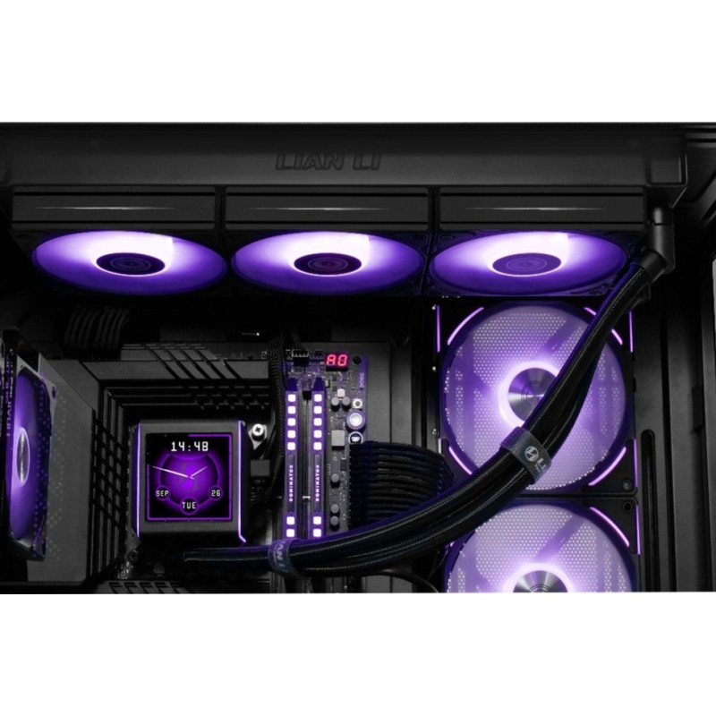 Система рідинного охолодження Lian Li Galahad GA II LCD TL 280, Black (G89.GA2ALCD28TLB.00)