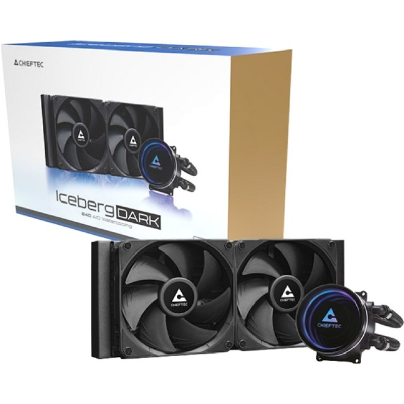 Система водяного охолодження Chieftec Iceberg 240 DARK (CLC-240-BLK)