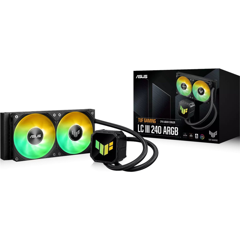 Система водяного охолодження Asus TUF Gaming LC III 240 ARGB (90RC01J1-B0EAY0)