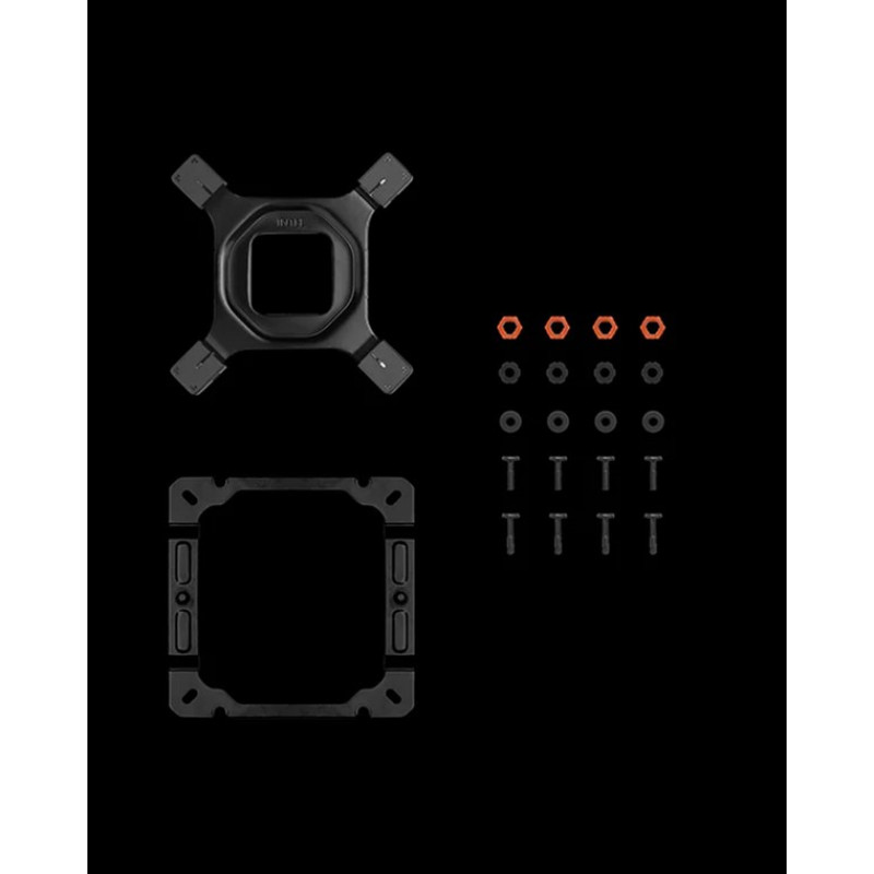 Кулер для процесора Deepcool AK400 ZERO DARK PLUS (R-AK400-BKNNMD-G-1)
