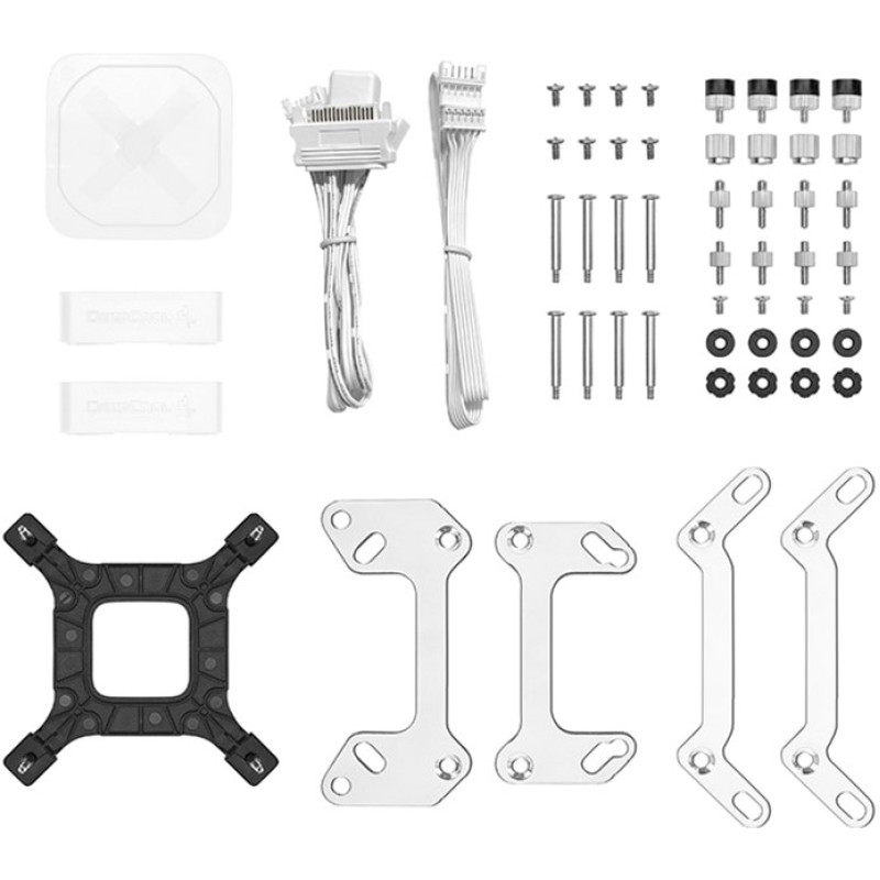 Система водяного охолодження Deepcool LS520 White (R-LS520-WHAMNT-G-1)