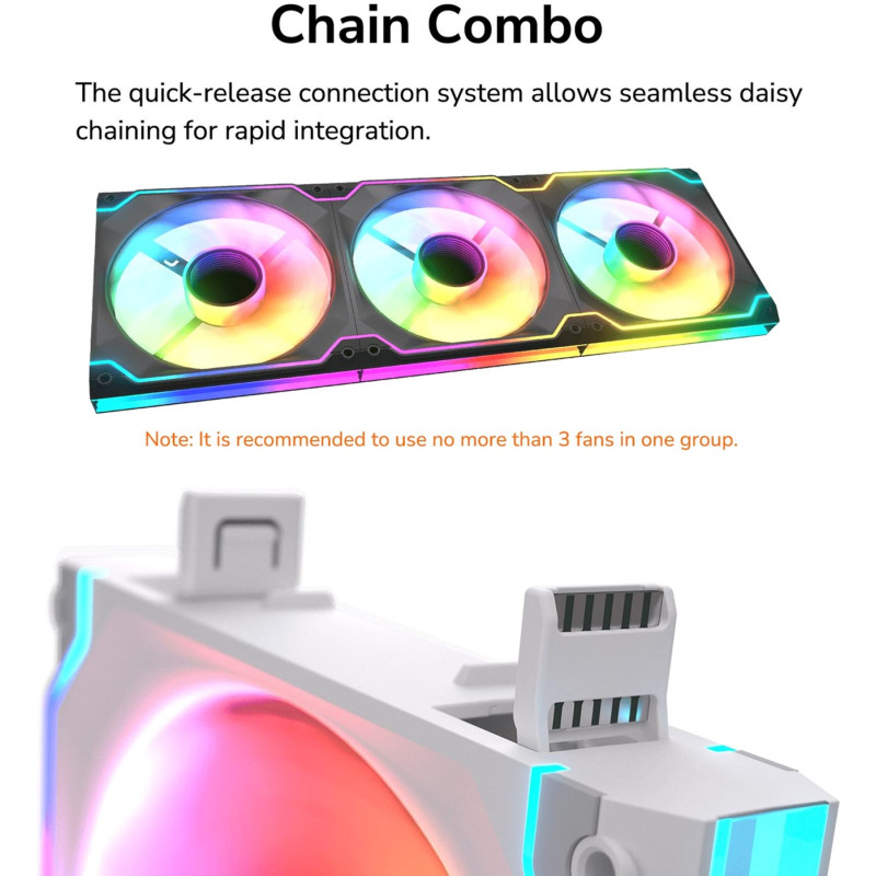 Кулер Cougar SC140 ARGB White