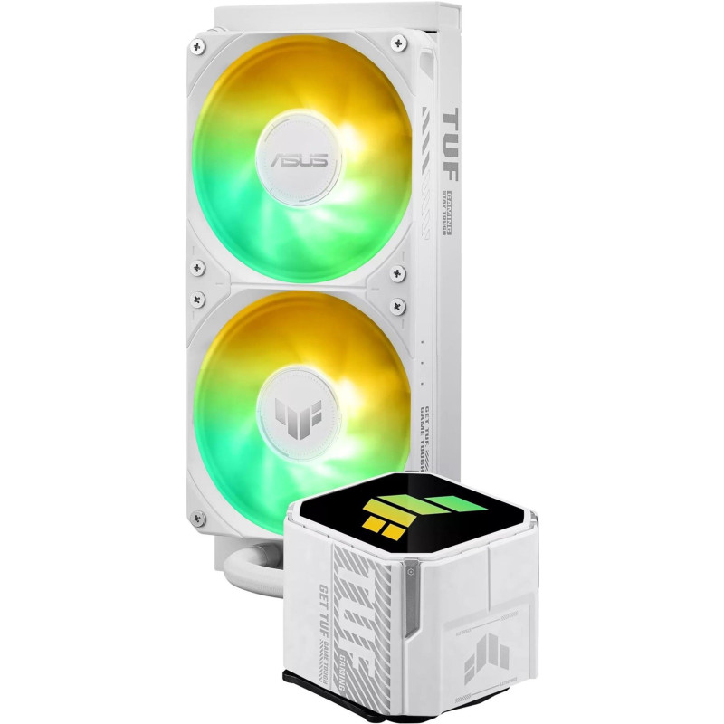Система водяного охолодження Asus TUF Gaming LC III 240 ARGB White (90RC01J2-B0EAY0)