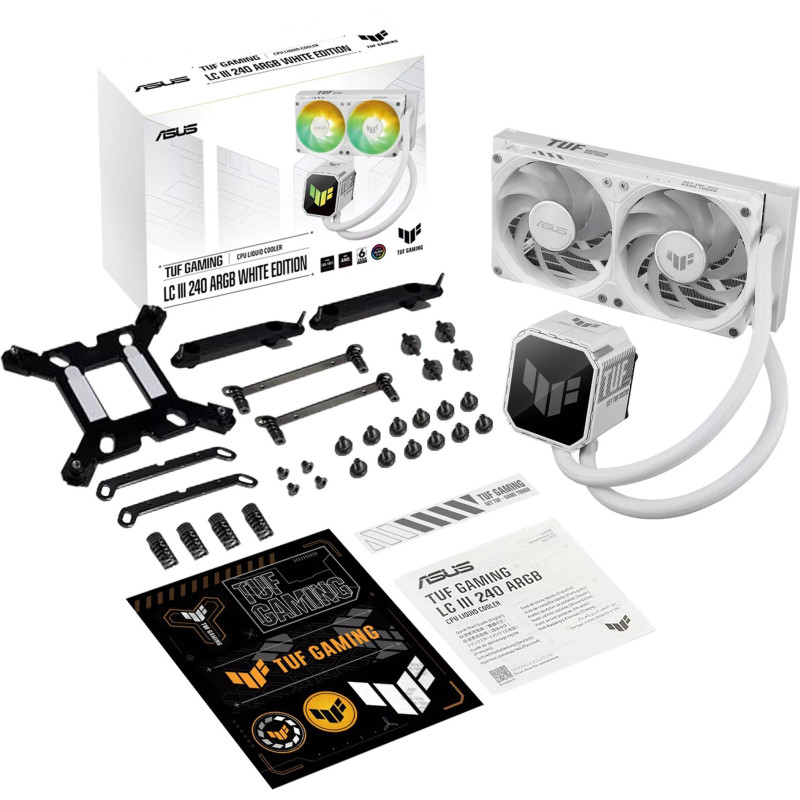 Система водяного охолодження Asus TUF Gaming LC III 240 ARGB White (90RC01J2-B0EAY0)