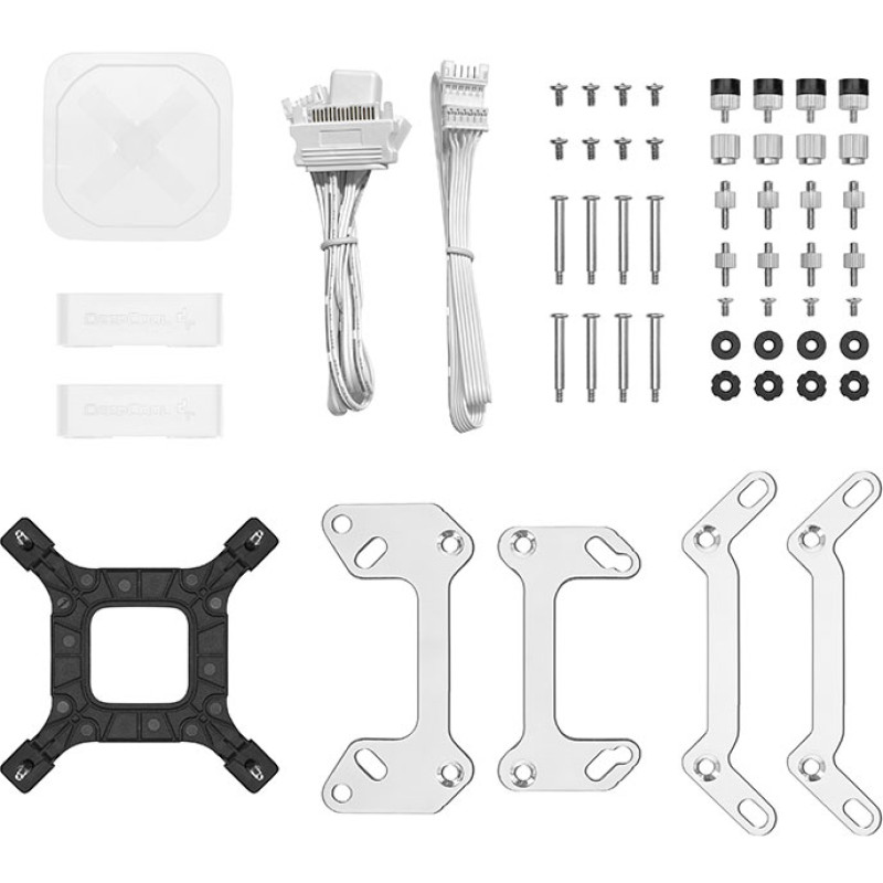 Система водяного охолодження DeepCool LS520 SE White (R-LS520-WHAMMM-G-1)