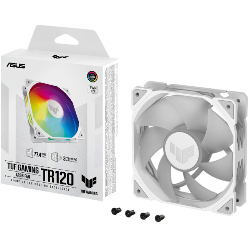 Asus Tuf Gaming TR120 FAN Argb White (90DA0093-B09000)
