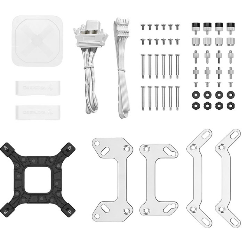 Система водяного охолодження DeepCool LS720 SE White (R-LS720-WHAMMM-G-1)