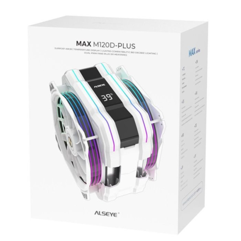 Кулер Alseye M120D-W-Plus II (AS.01.01.0051)